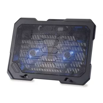 Conceptronic THANA nešiojamojo kompiuterio aušinimo pagalvėlė, tinka ekranams iki 15,6 colio, 2 ventiliatoriai