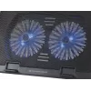 Conceptronic THANA nešiojamojo kompiuterio aušinimo padėklas, tinka iki 17 colių, 2 ventiliatoriai