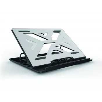 Conceptronic THANA ERGO S, nešiojamojo kompiuterio aušinimo stovas Nešiojamojo kompiuterio stovas Pilka 39,6 cm (15,6 colio)