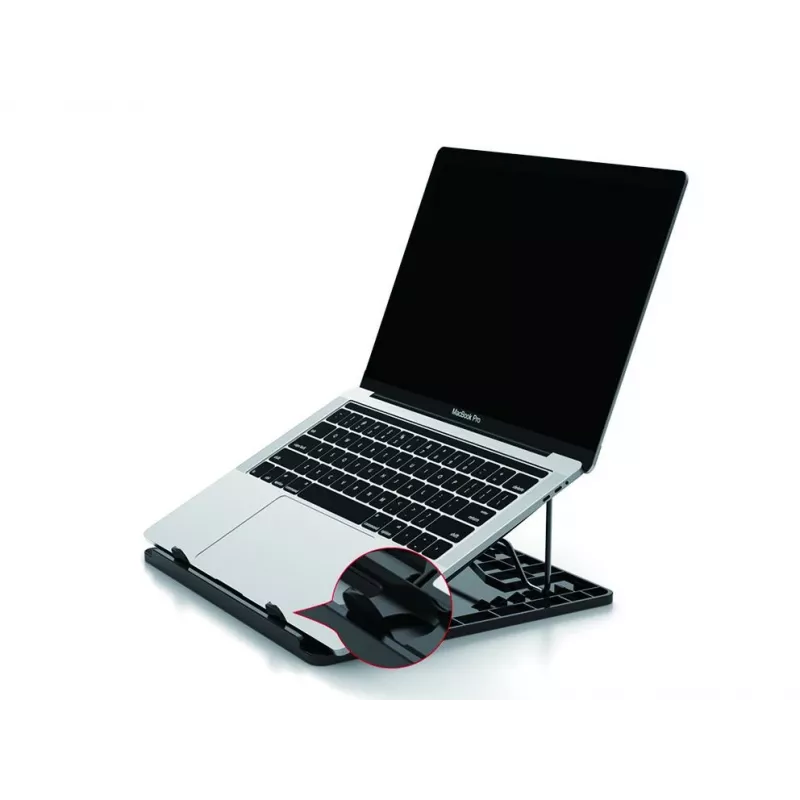 Conceptronic THANA ERGO S, nešiojamojo kompiuterio aušinimo stovas Nešiojamojo kompiuterio stovas Pilka 39,6 cm (15,6 colio)