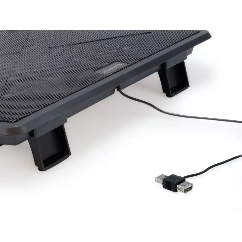 Conceptronic THANA05B nešiojamojo kompiuterio aušinimo padėklas 39,6 cm (15,6 col.) juodas