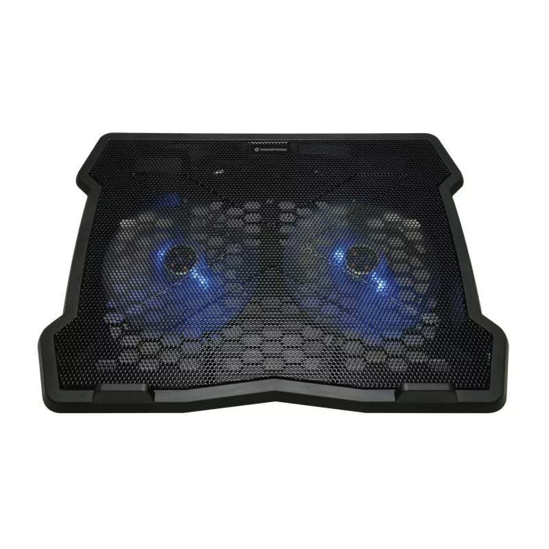Conceptronic THANA06B nešiojamojo kompiuterio aušinimo padėklas 39,6 cm (15,6 colio) juodas