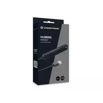 „Conceptronic HUBBIES“ USB 2.0 šakotuvas su 4 prievadais