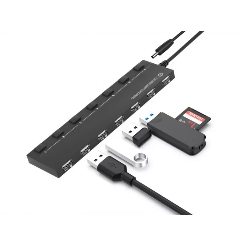 Conceptronic HUBBIES 7 prievadų USB 2.0 šakotuvas