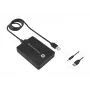Conceptronic HUBBIES 4 prievadų USB 3.0/2.0 šakotuvas, 90 cm laidas, USB 3.2 Gen 1 (3.1 Gen 1) Type-A, Juoda, USB 2.0, USB 3.2 Gen 1 (3.1 Gen 1) Type-A, China, 87 mm, 55 mm