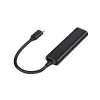 Conceptronic HUBBIES 4 prievadų USB 3.0 šakotuvas, 2 USB-C ir 2 USB-A prievadai, aliuminio korpusas, USB-C jungtis