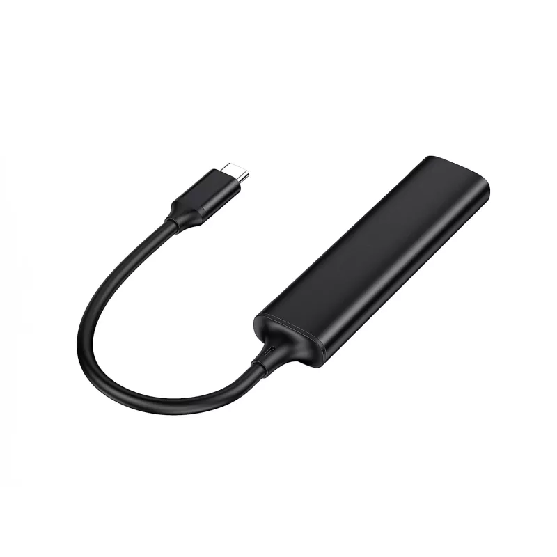 Conceptronic HUBBIES 4 prievadų USB 3.0 šakotuvas, 2 USB-C ir 2 USB-A prievadai, aliuminio korpusas, USB-C jungtis