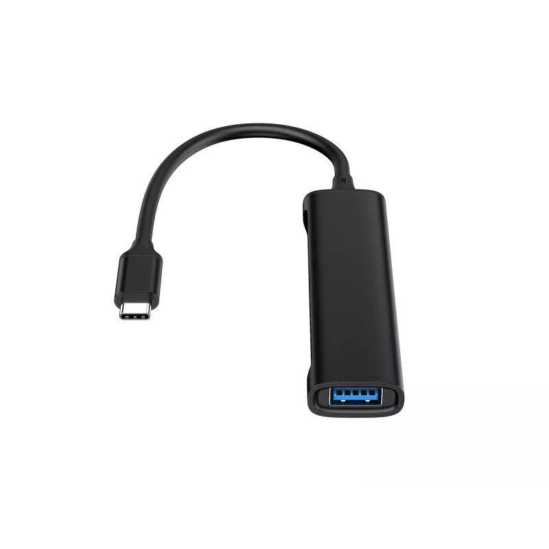 Conceptronic HUBBIES 4 prievadų USB 3.0 šakotuvas, 2 USB-C ir 2 USB-A prievadai, aliuminio korpusas, USB-C jungtis