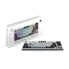 Klaviatūra MSI FORGE GK600 TKL WIRELESS SKY — Beklavišė mechaninė, USB + Bluetooth, QWERTY JK anglų, RGB, mėlyna/balta
