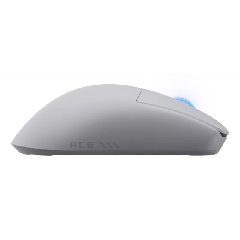 Žaidimų pelė ASUS ROG Harpe II Ace, dešiniarankė, optinė 42 000 DPI, RF Wireless + Bluetooth + USB Type-A, 5 mygtukai, balta