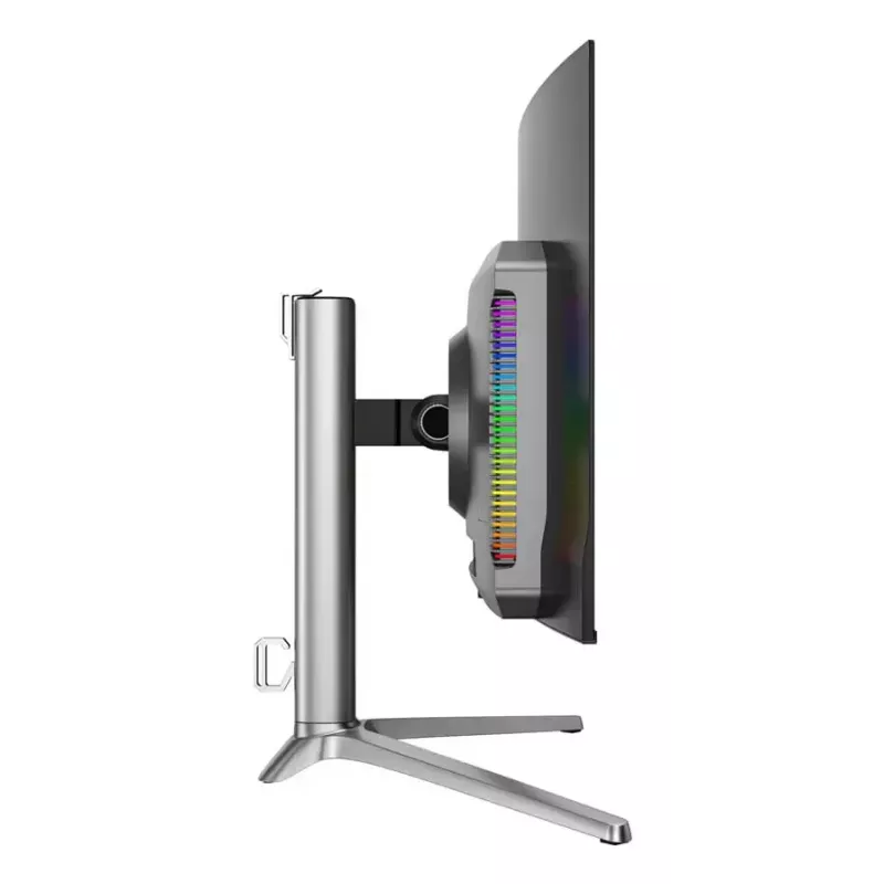 LC-Power LC-M32UCO 31,5 colio QD-OLED 4K Ultra HD lenktas monitorius, 3840×2160, 0,03 ms, 450 cd/m², USB stotelė, garsiakalbiai, VESA, aukščio reguliavimas