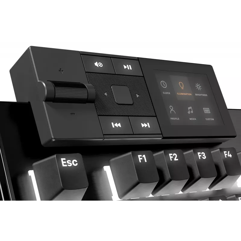 be quiet! Dark Mount Silent Tactile DE ISO klaviatūra žaidimams USB QWERTZ vokiška juoda