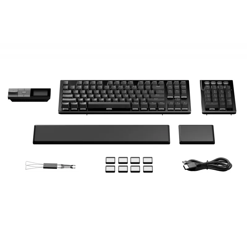 be quiet! Dark Mount Silent Tactile DE ISO klaviatūra žaidimams USB QWERTZ vokiška juoda