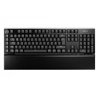 be quiet! Light Mount Silent Linear DE ISO klaviatūra žaidimams USB QWERTZ juoda
