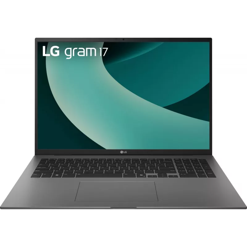Nešiojamas kompiuteris LG Gram 17ZB90TL Copilot+ — 17 colių 2.5K (2560x1600), Intel Core Ultra 7 256V, 16 GB LPDDR5x, 1 TB SSD, Wi‑Fi 7, Windows 11 Pro, pilka