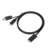 Targus ACC1133GLX USB laidas USB 3.2 Gen 1 (3.1 Gen 1) 1 m USB C juodas