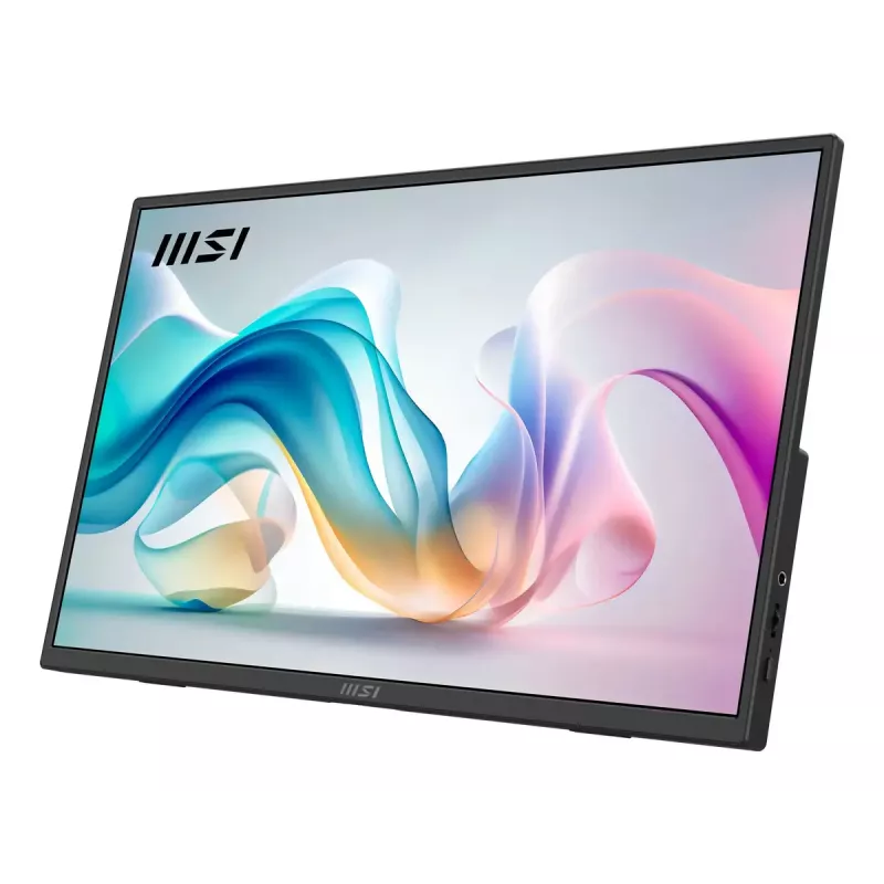 Nešiojamasis monitorius MSI PRO MP165DE E6 15,6 col. Full HD IPS 1920×1080 USB-C HDMI VESA juodas