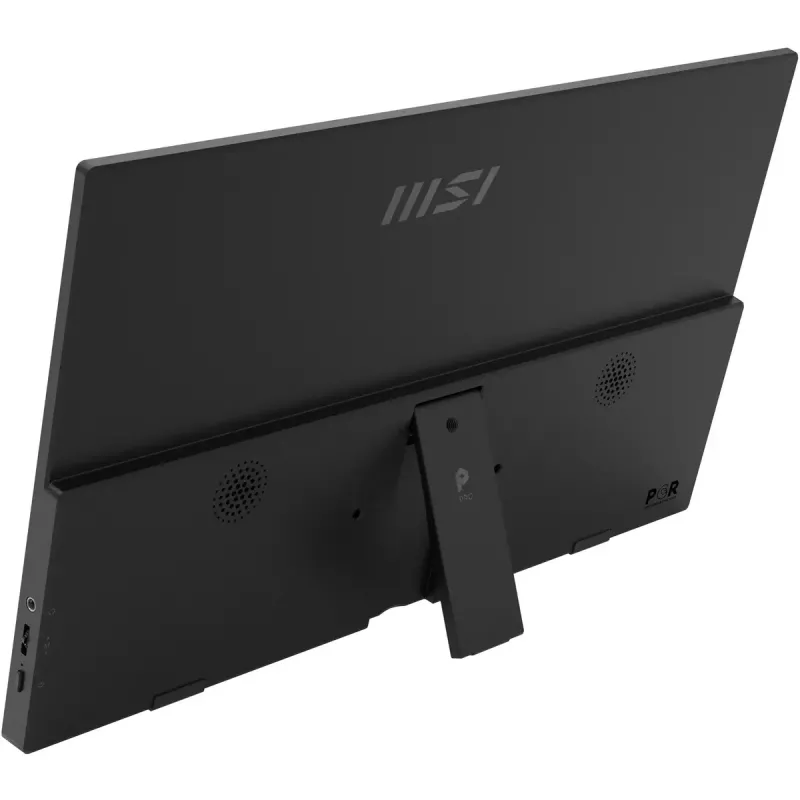 Nešiojamasis monitorius MSI PRO MP165DE E6 15,6 col. Full HD IPS 1920×1080 USB-C HDMI VESA juodas