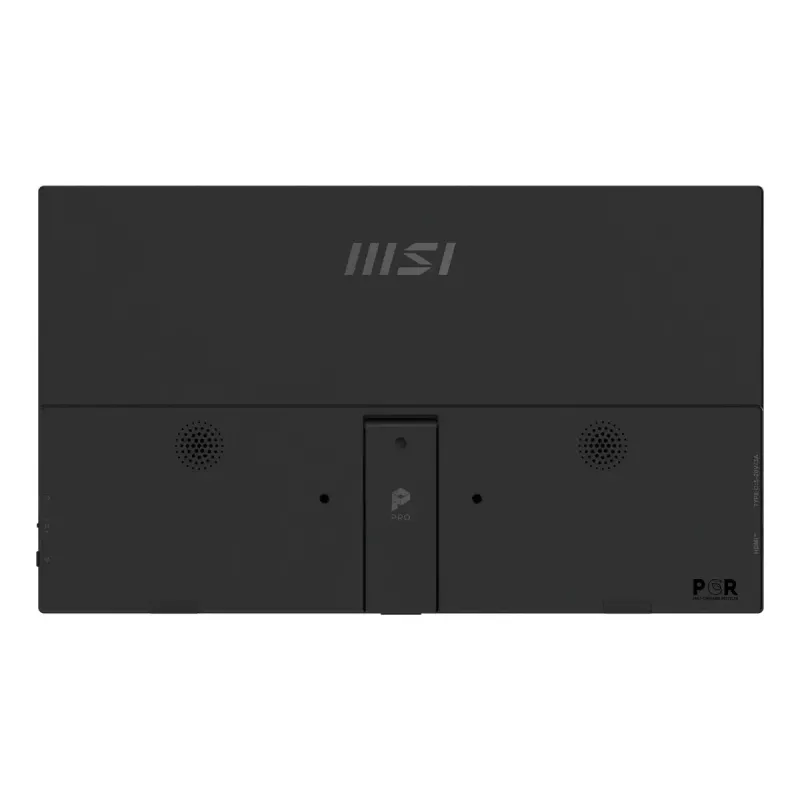 Nešiojamasis monitorius MSI PRO MP165DE E6 15,6 col. Full HD IPS 1920×1080 USB-C HDMI VESA juodas