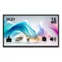 Nešiojamasis monitorius MSI PRO MP165DE E6 15,6 col. Full HD IPS 1920×1080 USB-C HDMI VESA juodas