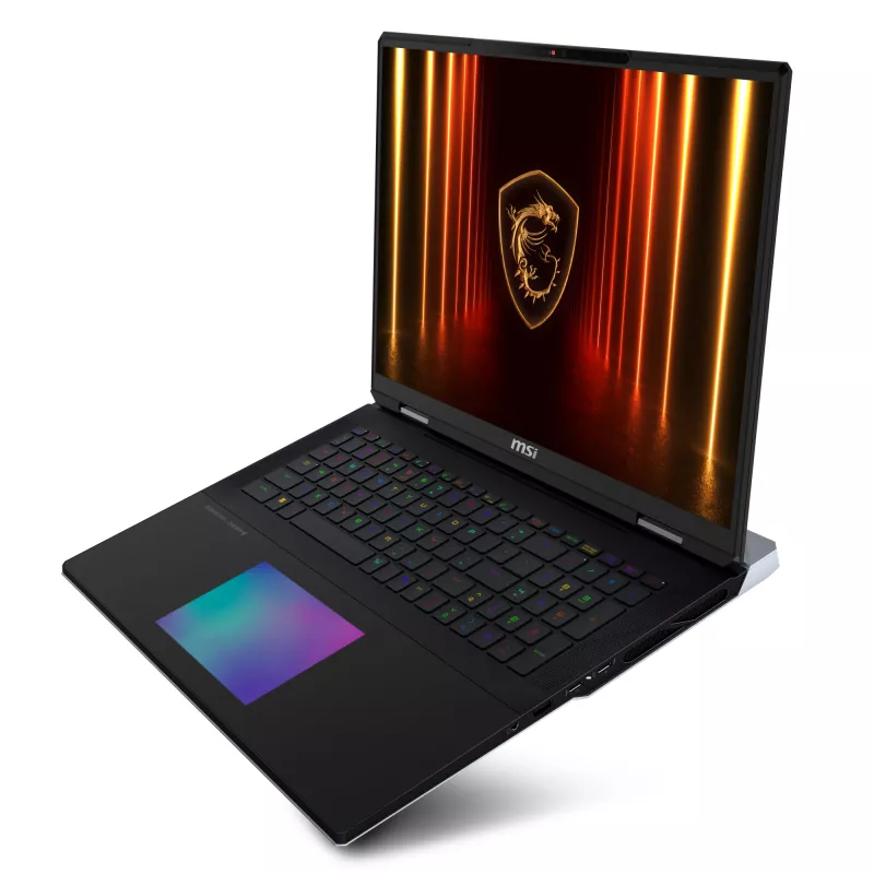 MSI Titan 18 HX AI A2XWJG-070 žaidimų nešiojamas kompiuteris, Intel Core Ultra 9 285HX, 18 colių UHD+, 96GB DDR5, 6TB SSD, NVIDIA GeForce RTX 5090 24GB, Windows 11 Pro