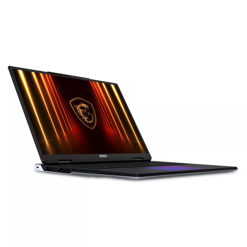 MSI Titan 18 HX AI A2XWJG-070 žaidimų nešiojamas kompiuteris, Intel Core Ultra 9 285HX, 18 colių UHD+, 96GB DDR5, 6TB SSD, NVIDIA GeForce RTX 5090 24GB, Windows 11 Pro