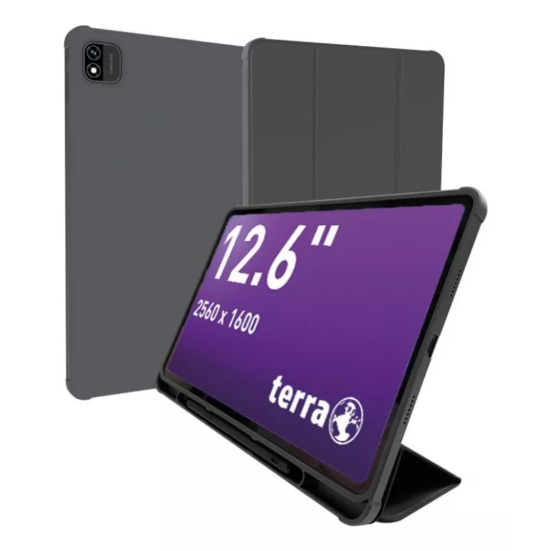 TERRA PAD 1201 4G Mediatek LTE 256 GB 32 cm (12.6 colio) 8 GB Wi-Fi 5 (802.11ac) Android 14 Antracitas
