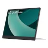 LG 17MT70 Nešiojamasis monitorius Juoda, Nerūdijantis plienas 43.2 cm (17 coliai) LED 2560 x 1600 pikselių
