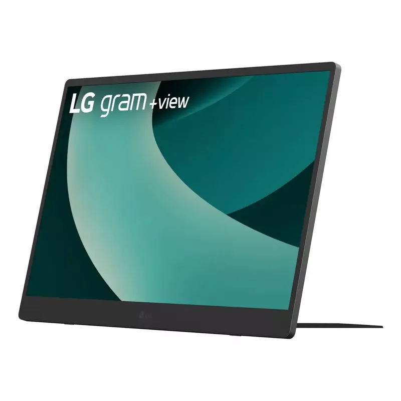 LG 17MT70 Nešiojamasis monitorius Juoda, Nerūdijantis plienas 43.2 cm (17 coliai) LED 2560 x 1600 pikselių