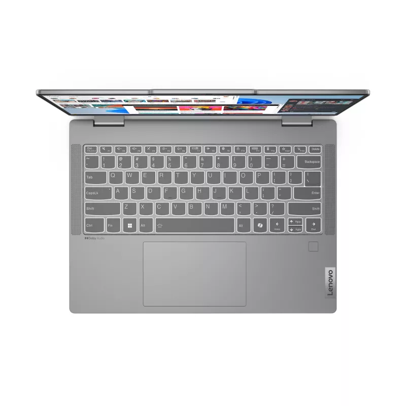 Lenovo IdeaPad 5 2-in-1 14IRH9 Intel® Core™ i7 i7-13620H Hibridas (2-in-1) 35,6 cm (14 colių) Liečiamas ekranas WUXGA 16 GB LPDDR5x-SDRAM 1 TB SSD Wi-Fi 6 (802.11ax) Windows 11 Home Pilka