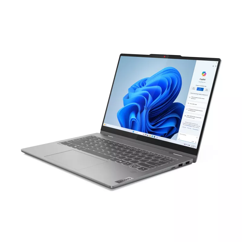 Lenovo IdeaPad 5 2-in-1 14IRH9 Intel® Core™ i7 i7-13620H Hibridas (2-in-1) 35,6 cm (14 colių) Liečiamas ekranas WUXGA 16 GB LPDDR5x-SDRAM 1 TB SSD Wi-Fi 6 (802.11ax) Windows 11 Home Pilka