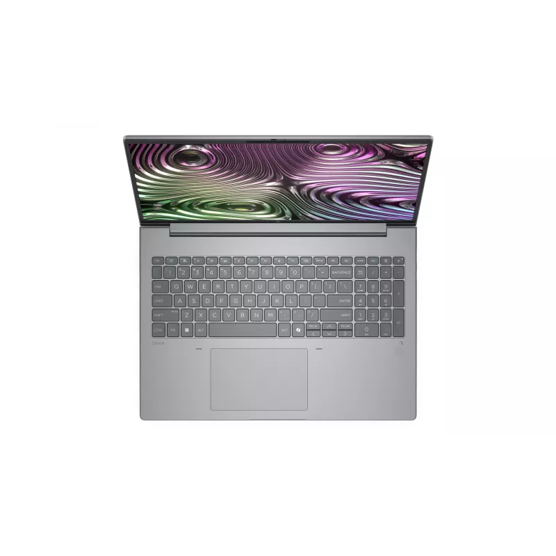 HP Zbook X G1i Intel Core Ultra 7 255H Mobilioji darbo stotis 40,6 cm (16 colių) WQXGA 32 GB DDR5-SDRAM 2 TB SSD NVIDIA RTX PRO 1000 Blackwell Wi-Fi 7 (802.11be) Windows 11 Pro AI darbo stotis, AI kompiuteris, sidabrinė