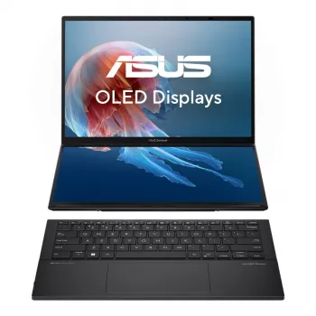 Hibridinis (2-in-1) ASUS Zenbook Duo UX8406CA-PZ195X 14 colių Intel Core Ultra 9 285H 32 GB 2 TB Intel Arc 140T Windows 11 Pro