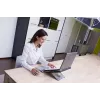 BakkerElkhuizen Evoluent 4 Wireless, dešinei rankai, vertikalus dizainas, lazeris, RF belaidis, 2600 DPI, juoda, mėlyna