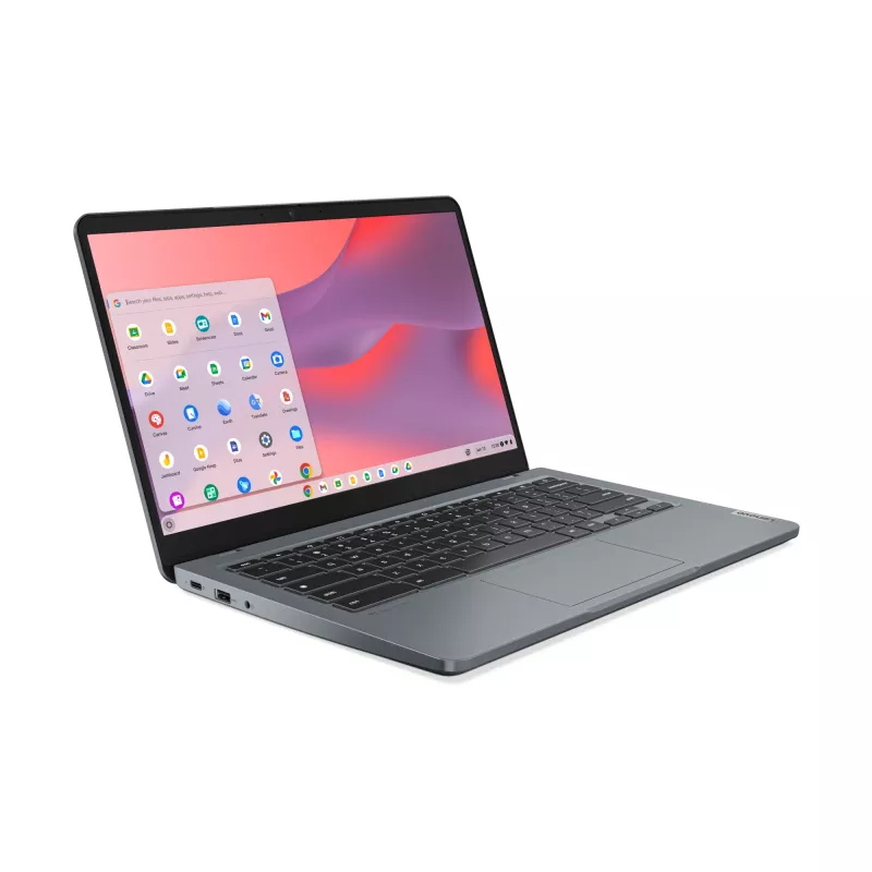Lenovo 14e Chromebook Gen 3 Intel Core i3 N-series i3-N305 35,6 cm (14 colių) Full HD 8 GB LPDDR5-SDRAM 128 GB eMMC Wi-Fi 6E (802.11ax) ChromeOS Vokiška pilka
