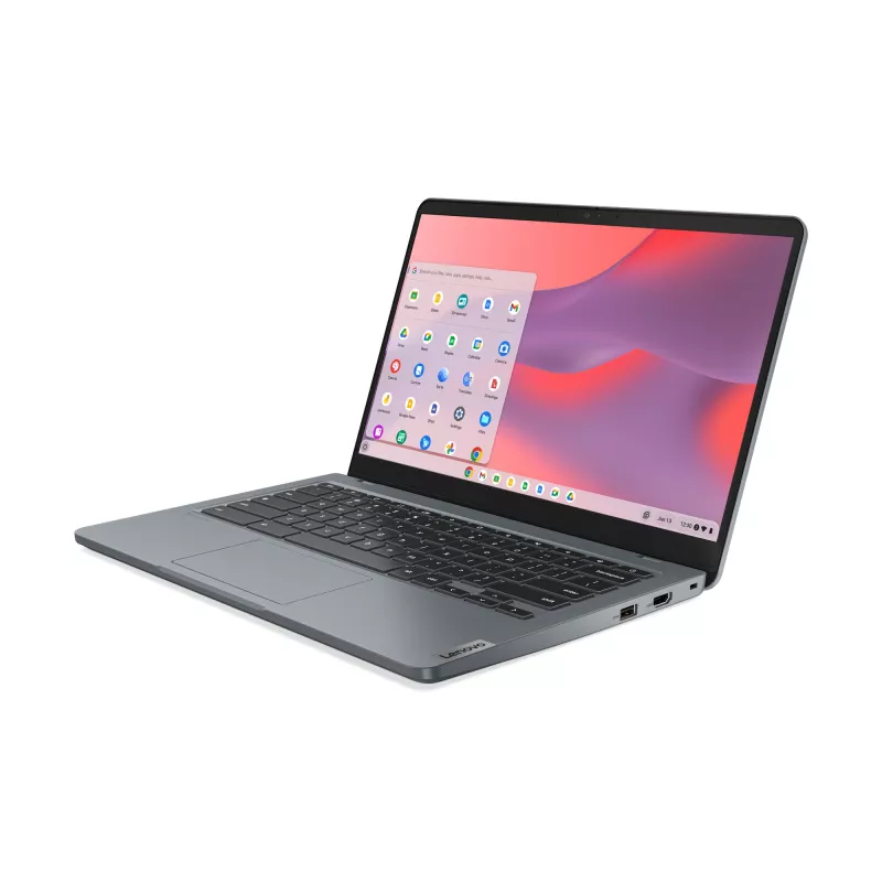 Lenovo 14e Chromebook Gen 3 Intel Core i3 N-series i3-N305 35,6 cm (14 colių) Full HD 8 GB LPDDR5-SDRAM 128 GB eMMC Wi-Fi 6E (802.11ax) ChromeOS Vokiška pilka