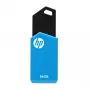 HP v150w USB atmintinė 64 GB USB Type-A 2.0 juoda, mėlyna