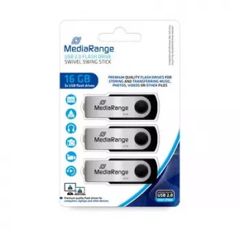USB atmintukas MediaRange 16 GB USB Type-A 2.0 MR910-3