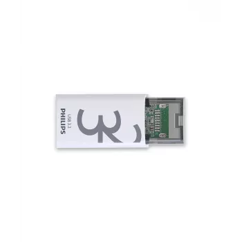 Philips Click USB atmintukas 32 GB USB Type-C 3.2 Gen 1 (3.1 Gen 1) Skaidrus, Baltas
