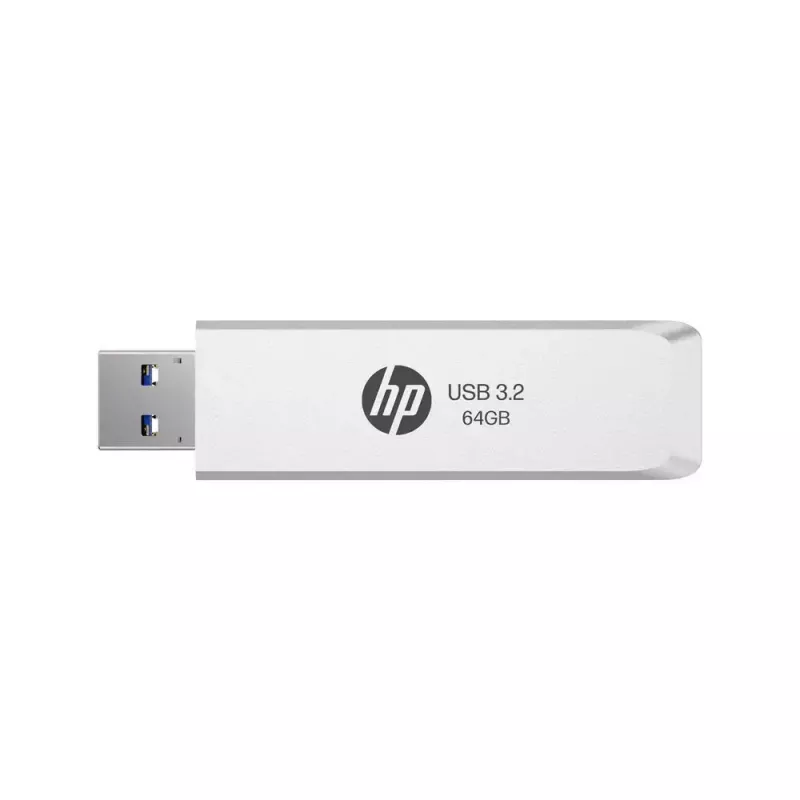 USB atmintinė HP HPFD819W-A-64 64 GB USB Type-A 3.2 Gen 2 (3.1 Gen 2) Sidabrinė, slankioji forma