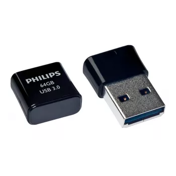Philips Pico Edition 3.0 USB atmintinė 64 GB USB Type-A 3.2 Gen 1 (3.1 Gen 1) Juoda
