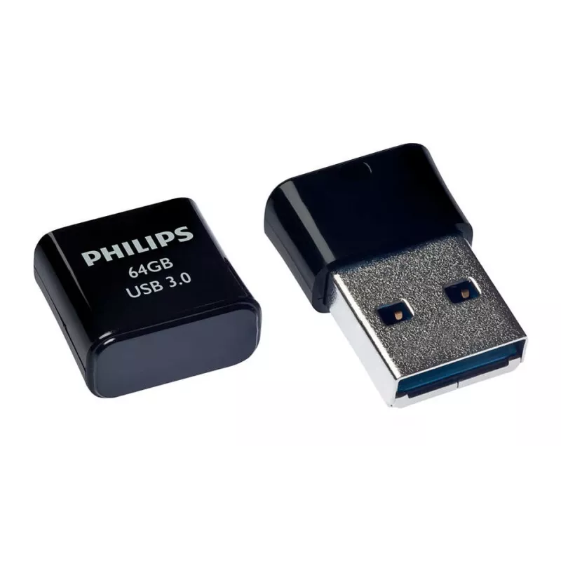 Philips Pico Edition 3.0 USB atmintinė 64 GB USB Type-A 3.2 Gen 1 (3.1 Gen 1) Juoda