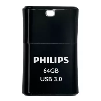 Philips Pico Edition 3.0 USB atmintinė 64 GB USB Type-A 3.2 Gen 1 (3.1 Gen 1) Juoda