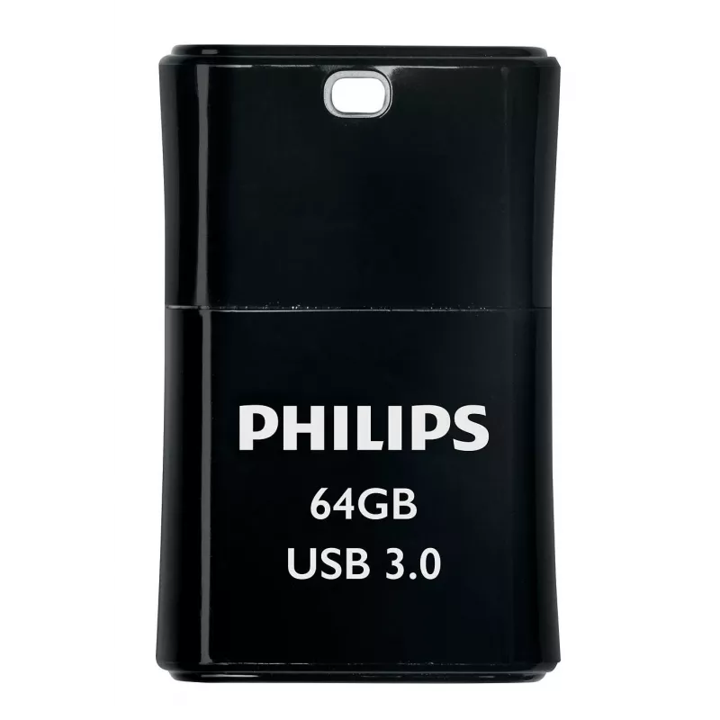 Philips Pico Edition 3.0 USB atmintinė 64 GB USB Type-A 3.2 Gen 1 (3.1 Gen 1) Juoda