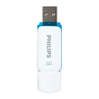 USB atmintukas Philips FM51FD75B 512 GB, USB Type-A, USB 3.2 Gen 1 (3.1 Gen 1), baltas