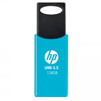 HP 712w 128 GB USB atmintukas USB Type-A 3.2 Gen 1 (3.1 Gen 1) mėlynas, slankiojamoji konstrukcija