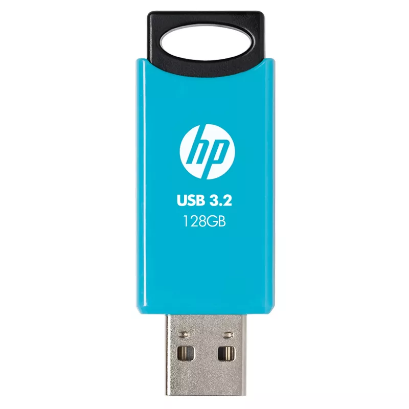 HP 712w 128 GB USB atmintukas USB Type-A 3.2 Gen 1 (3.1 Gen 1) mėlynas, slankiojamoji konstrukcija