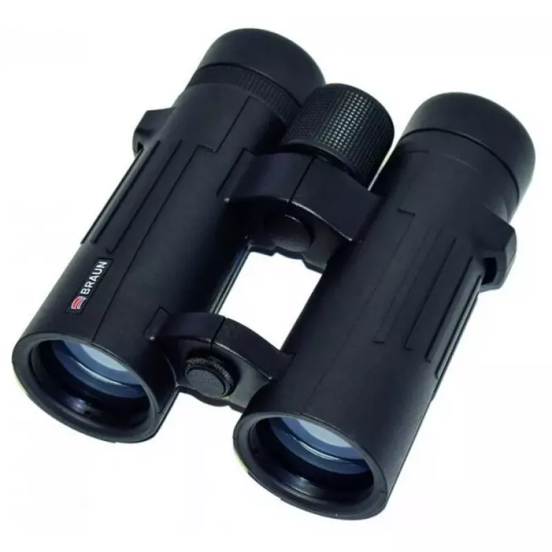 Binoculars Braun Photo Technik Compagno 8x42 WP BaK-4 Juoda