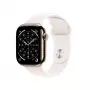Išmanusis laikrodis Apple Watch Series 11 GPS + Cellular 42mm Gold Titanium Case Light Blush Sport Band S/M