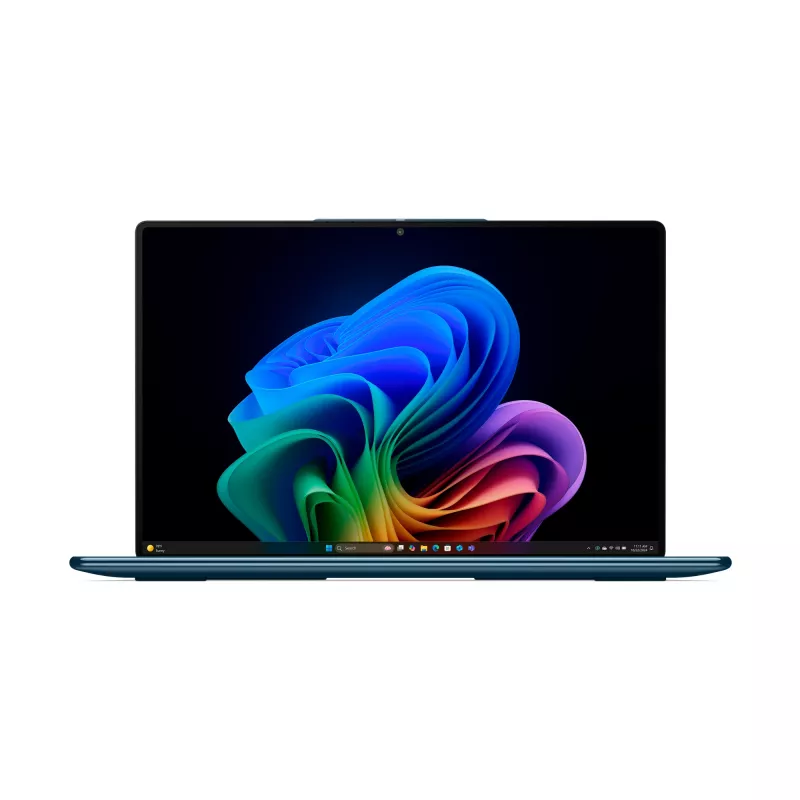 Lenovo Yoga Slim 9 14ILL10 Copilot+ PC Intel Core Ultra 7 258V nešiojamas kompiuteris 35,6 cm (14 colių) jutiklinis ekranas WQUXGA 32 GB LPDDR5x-SDRAM 1 TB SSD Wi-Fi 7 (802.11be) Windows 11 Home Teal